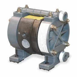 Dayton Air Operated Double Diaphragm Pump Acetal 6.35 mm (1/4 inch) Fluid Connection, 6PY38-picture-17