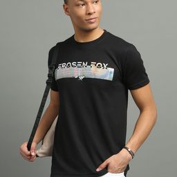 FROSEN FOX Men Typography Printed Round Neck T-shirt-picture-15