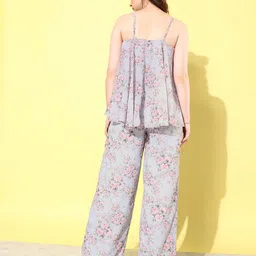 QUIERO Printed Layered Culotte Jumpsuit image 4