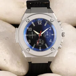 French Accent Men Patterned Dial & Bracelet Style Straps Analogue Watch SS25_FAWC1060-image-73