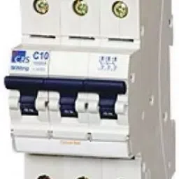 C&S Electric CSMBS3C20N 25 A Three Pole + Neutral Miniature Circuit Breaker (MCB) image 1