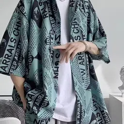 HERE&NOW Men Opaque Printed Casual Shirt-picture-38