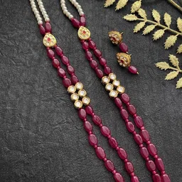 SIVORI Red Alloy Necklace image 1