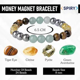 VIBESLE Unisex Natural Multi Beads Bracelet image 3