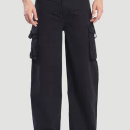 Bene Kleed Men Baggy Fit Cotton Cargos Trousers-picture-16