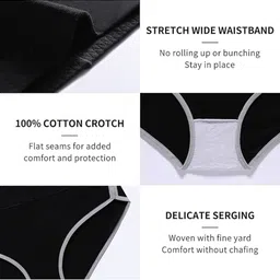 Diving Deep Pack Of 4 Mid-Rise Hipster Briefs image 3