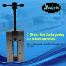 Assorts Mini Steel Vice Alloy Steel 50 mm Width 90x50 mm Base Round Style image 3