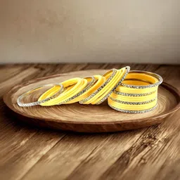 Vidhya Kangan Set of 26 Stone Studded Bangles image 4