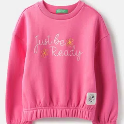 United Colors of Benetton Girls Printed Sweatshirt-image-26