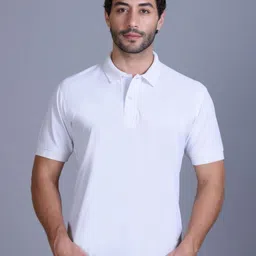 SANHOK Men Polo Collar Pure Cotton T-shirt-picture-36
