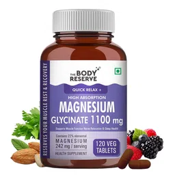 The Body Reserve Magnesium Glycinate 1100mg- 120 Tablets-image-23