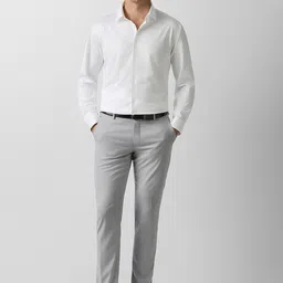 Van Heusen Slim Fit Spread Collar Pure Cotton Formal Shirt image 5