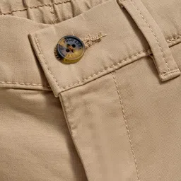 US Polo Assn Cotton Knit Full Length Solid Color Trouser - Khaki image 4