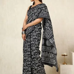 Soch Women Warli Printed Saree image 4
