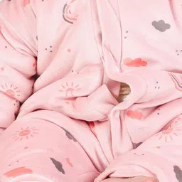 MAMA AND PEACHES Infants Pure Cotton Printed Rompers image 3