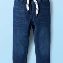 Babyhug Knit Full Sleeves Striped Pullover Sweater Set - Multicolor image 5