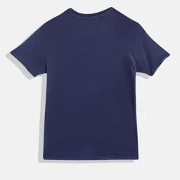 u.s. polo assn. kids U S Polo Assn Kids Colourblocked Pure Cotton T-shirt with Brand Logo Detail image 4