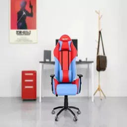 REKART Ergonomic Adjustable Revolving Office, Gaming Chair (RGC-05) Red & Blue image 4