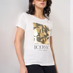 Honey by Pantaloons Print Cotton Top image 5