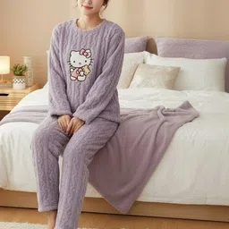 Stem Rope Women Printed Night suit-image-53