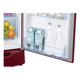 samsung 183 l stylish grandé design single door refrigerator rr20d2825rz burgundy red image 5