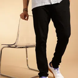 French Connection Men Cotton-Linen Chinos Trousers-image-47