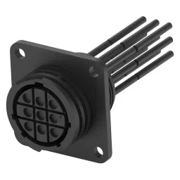 TE CONNECTIVITY Cir Cable, Rcpt-Free End, Rev, 9P, 0.5M, 2387123-1-picture-20
