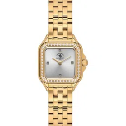 SANTA BARBARA POLO & RACQUET CLUB Women Dial & Stainless Steel Bracelet Style Straps Analogue Watch-picture-36