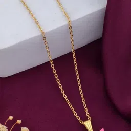 SZN Set Of 2 Gold-Plated Butterfly Shapped Pendants With Chains image 5