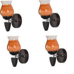 SOMIL Orange Glass Cylinder Wall Lamps-picture-23