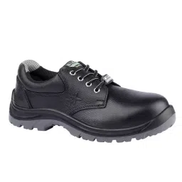 Euro Security MAXX 200 J Steel Toe Safety Shoe Low Ankle PU Sole UK 11 Size Grain Leather Black for Industrial Use-picture-27