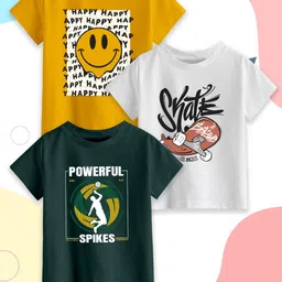 Provogue Boys 3 Printed T-shirt-picture-31