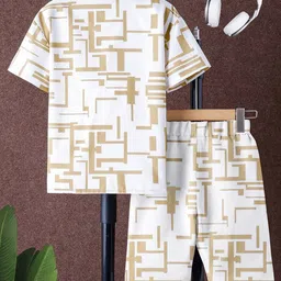 Emblica Unisex Kids Printed Shirt with Shorts image 2