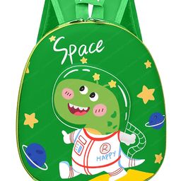FunBlast Dinosaur Theme Lightweight Miniature Backpack Green - 11 Inch-picture-14