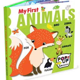 hellofriend books Hello Friend Books Pop-up Fun Book: My First Animals - Interactive Pop Up Book for Children - English-picture-28