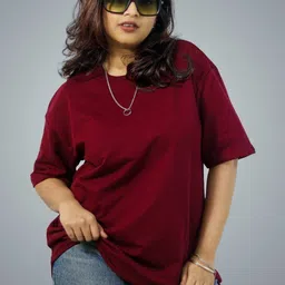 BlendCulture Women Drop-Shoulder Sleeves T-shirt-picture-36