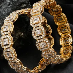 Shayna Gold-Toned Alloy Bangle-picture-41