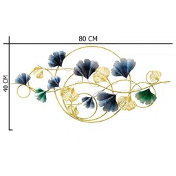 FK Metals Gold-Toned Floral and Botanical Wall Core image 4