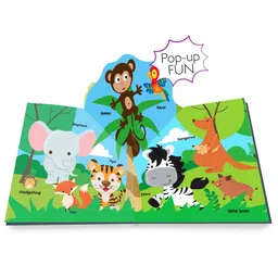 hellofriend books Hello Friend Books Pop-up Fun Book: My First Animals - Interactive Pop Up Book for Children - English image 4