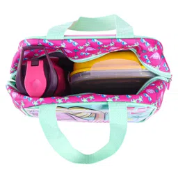 Barbie Printed Lunch Bag - Pink image 4