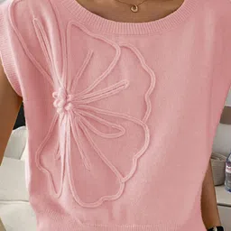 StyleCast Round Neck Sweater Vest image 2