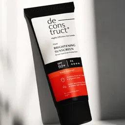 deconstruct Brightening Skin Care Combo- Face Wash 100ml + Sunscreen 50g + Moisturizer 50g image 2