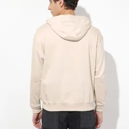 The Roadster Life Co. Relaxed Fit Graphic Printed Hooded Sweatshirt image 4