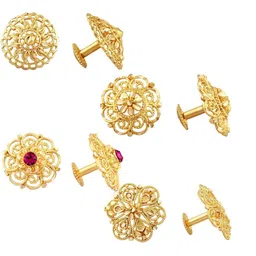 VIVASTRI Women Gold-Plated Alloy Earrings-picture-11