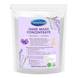 TetraClean Hand Wash Concentrate Powder 200 g Lavender Scent Makes 5 Litres of Hand Wash Gel-image-25