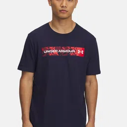 UNDER ARMOUR Camo Stripe Brand Logo Printed Loose Fit Outdoor T-shirt-picture-34