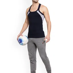 Sporto by Macho Pack Of 2 Super Combed Cotton Gym Vests image 4