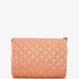 DRASTR Embroidered Embellished Foldover Clutch image 4