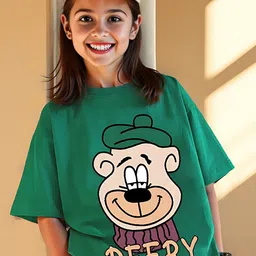 FOREVER FRIDAY Girls Humour and Comic Printed T-shirt-picture-39