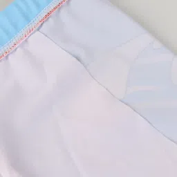 Babyhug Swimming Trunk with Cap Dino Print - Light Blue image 3